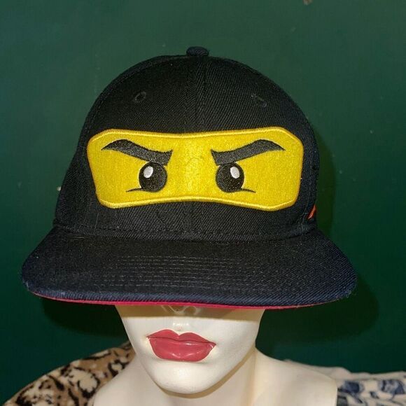 Lego Ninjago Wool Blend  Hat SnapBack Cap Flat Bill You Can’t see me! Adjustable - Picture 1 of 8